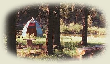 cabins, cottages, tree houses, vacation rentals in the forest on the river at the retreat for nature lovers, a retreat for writers and artists, for lovers and honeymooners and a peaceful, personal spiritual retreat. private, studio cabins, tree houses, cottages, vacation rentals, group and family lodging, the located in klamath basin, southern oregon near national wildlife refuges, crater lake national park.